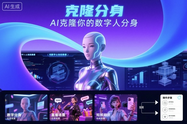AI数字人认知实操课，克隆你的数字人分身-Ai创业网