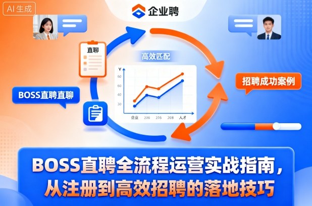 BOSS直聘全流程运营实战指南，从注册到高效招聘的落地技巧-Ai创业网