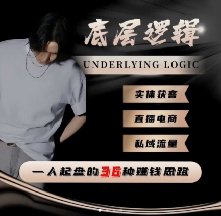 一个人起盘的底层逻辑，私域流量-直播电商-实体获客，一人起盘的36种賺钱思路-Ai创业网