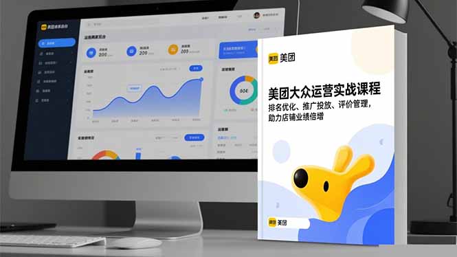 美团大众运营实战课程，排名优化、推广投放、评价管理，助力店铺业绩倍增-Ai创业网