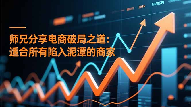 师兄分享电商破局之道：适合所有陷入泥潭的商家-Ai创业网