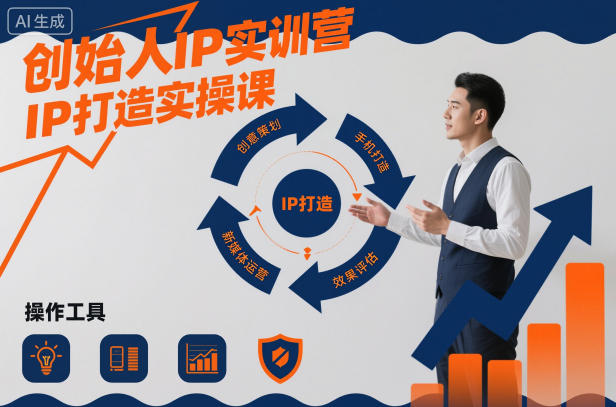 创始人IP实训营，IP打造实操课-Ai创业网