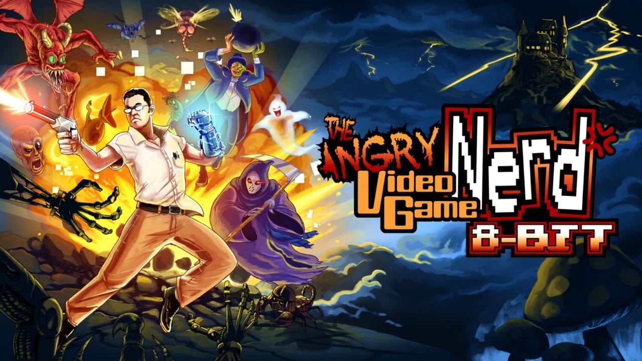 喷神大冒险 8位版丨Angry Video Game Nerd 8-bit-Ai创业网