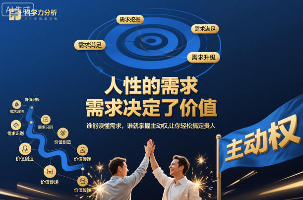 人性的需求，需求决定了价值，谁能读懂需求，谁就掌握主动权，让你轻松搞定贵人【文档】-Ai创业网
