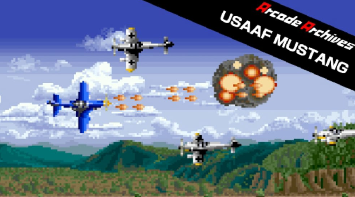 《街机：野马战机 Arcade Archives USAAF MUSTANG》Switch英文版NSP下载-Ai创业网