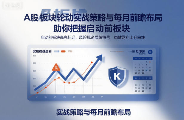 A股板块轮动实战策略与每月前瞻布局，助你把握启动前板块，规避风险，实现稳健盈利-Ai创业网