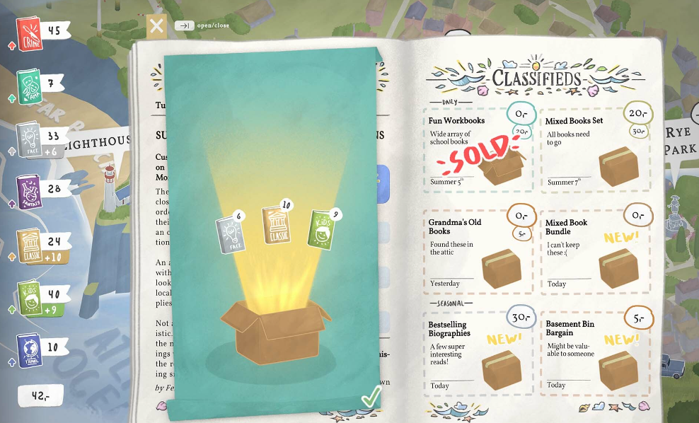 switch游戏《小小书店 Tiny Bookshop》美版中文+1.0.4补丁NSZ下载-Ai创业网