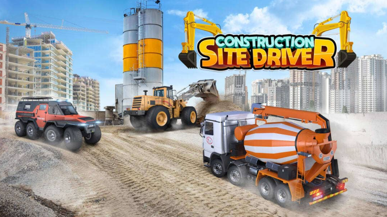 《建筑工地司机 Construction Site Driver》Switch英文版NSZ下载-Ai创业网