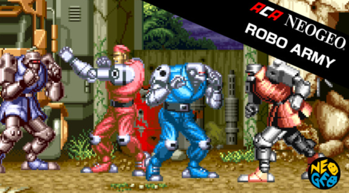 《街机：机甲神兵 ACA NEOGEO ROBO ARMY》Switch英日文版NSP下载-Ai创业网