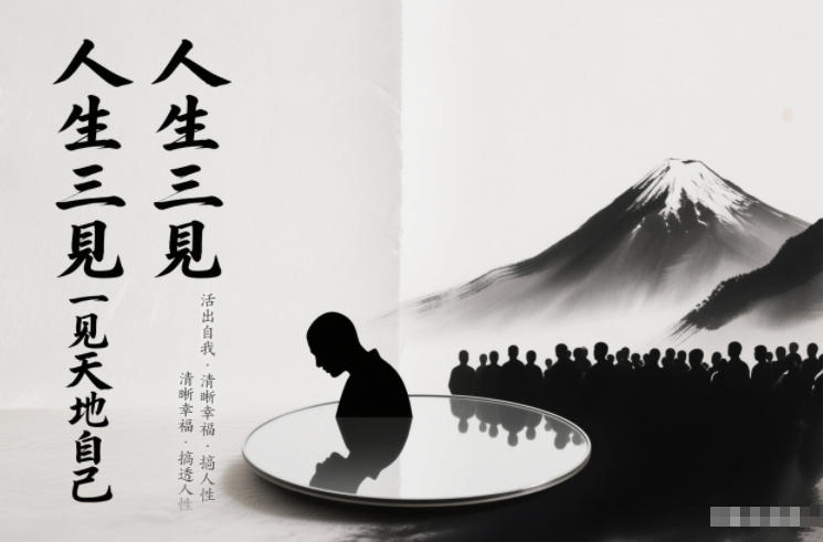 人生三见一见天地见众生见自己，活出自我拥有清晰幸福人生，搞透人性-Ai创业网