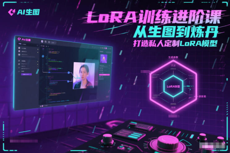 LoRA训练进阶课，从生图到炼丹，打造私人定制LoRA模型-Ai创业网