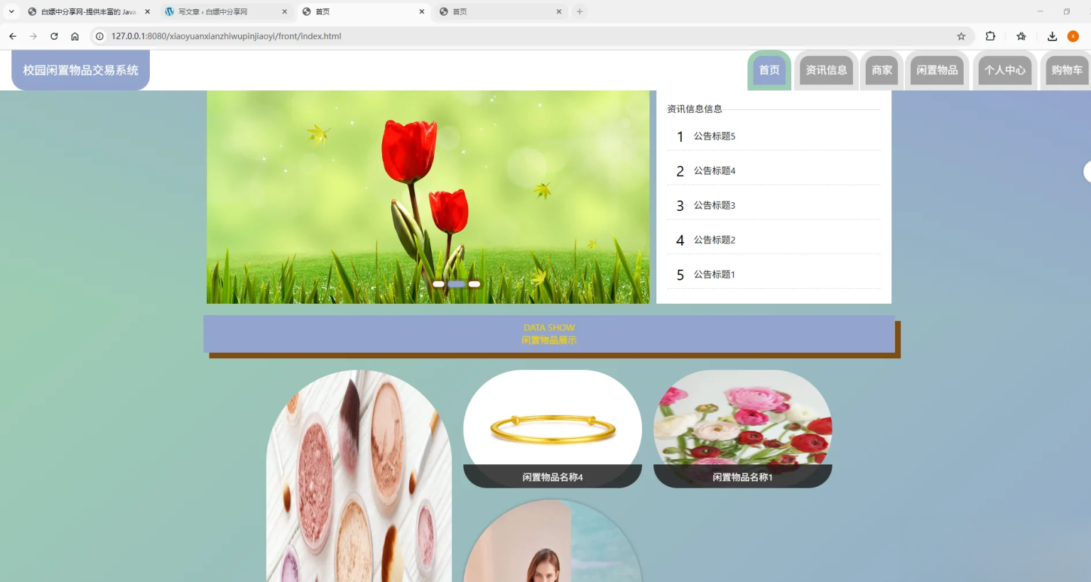 基于Spring Boot的校园闲置物品交易系统代码-Ai创业网