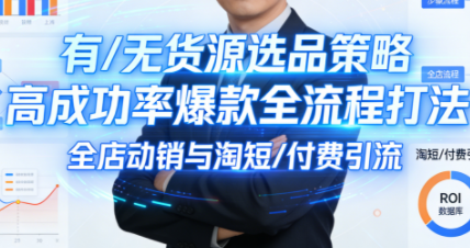 子鹏讲电商·淘宝私家班(更新12月)-Ai创业网