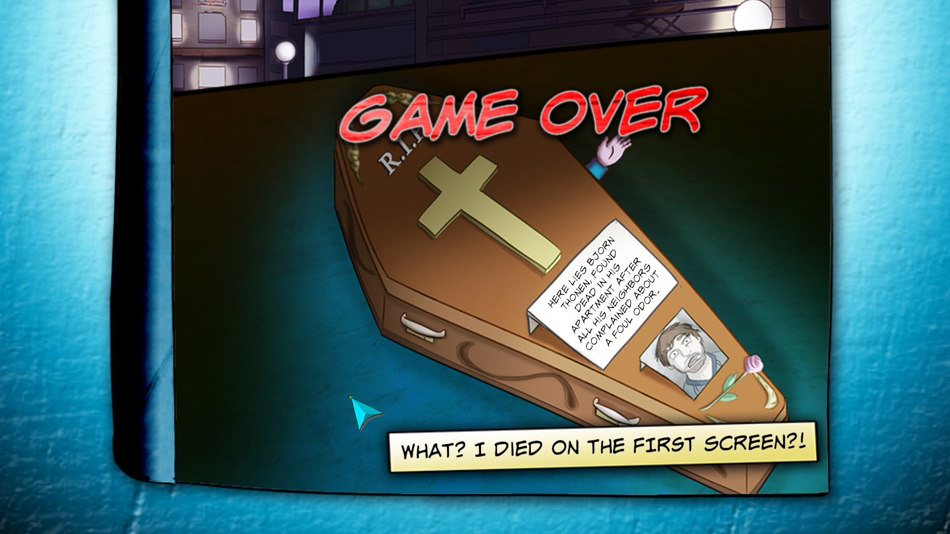 《德米特里：玩世不恭大冒险 Demetrios – The BIG Cynical Adventure》Switch英文版NSP下载 – 含1.0.1补丁-Ai创业网