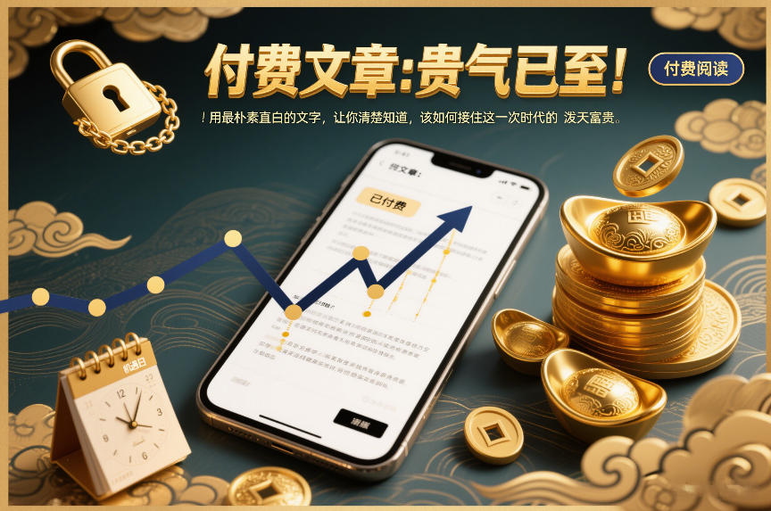 付费文章：贵气已至！用最朴素直白的文字，让你清楚知道，该如何接住这一次时代的泼天富贵-Ai创业网