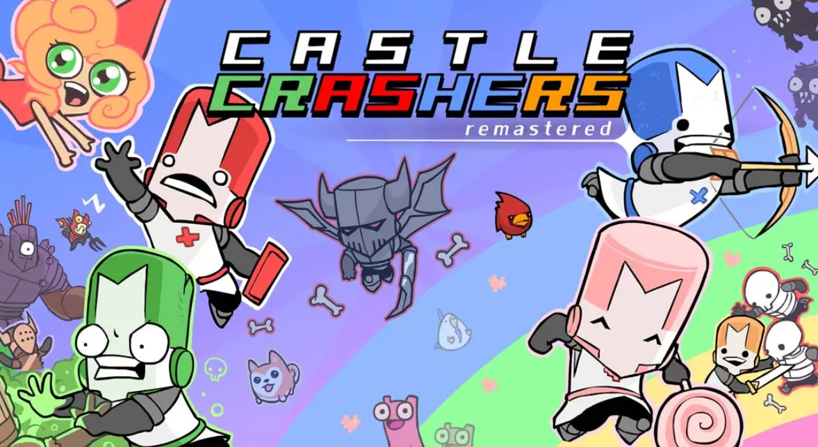 《城堡毁灭者 重置版 Castle Crashers Remastered》Switch美版中文NSP下载 – 含1.0.7补丁-Ai创业网
