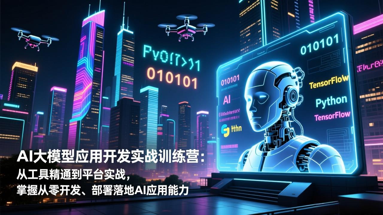 AI大模型应用开发实战训练营：从工具精通到平台实战，掌握从零开发、部署落地AI应用能力-Ai创业网