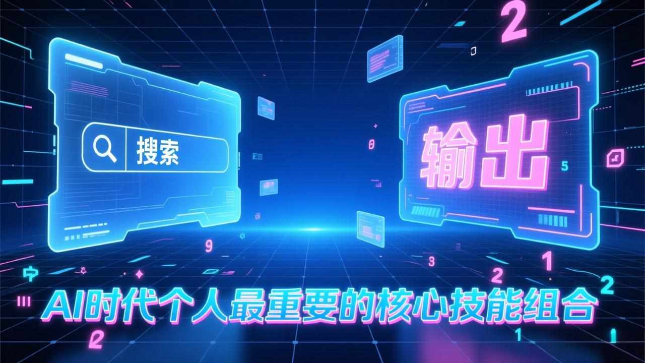 付费文章：AI时代个人最重要的核心技能组合：“输出能力”和“搜索能力”-Ai创业网
