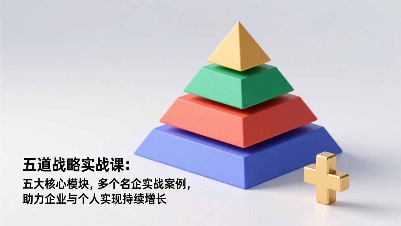 五道战略实战课：五大核心模块，多个名企实战案例，助力企业与个人实现持续增长-Ai创业网