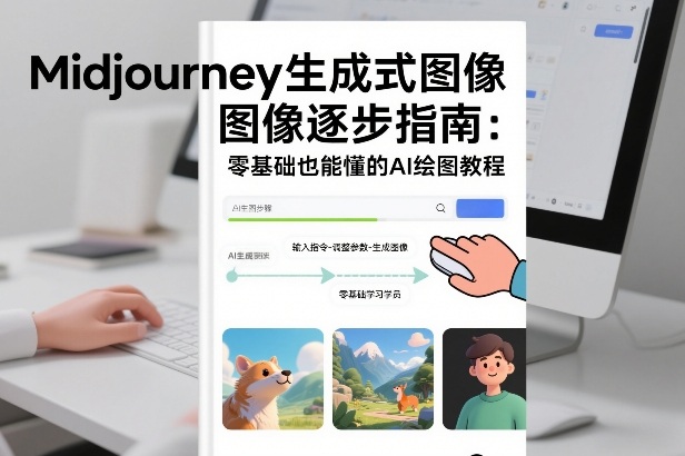 Midjourney生成式图像逐步指南：零基础也能懂的AI绘图教程-Ai创业网