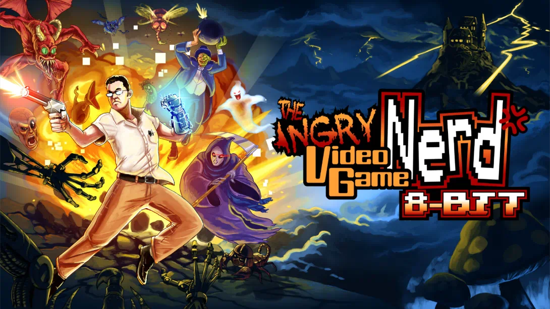 【美版】喷神大冒险 8位版 .Angry Video Game Nerd 8-bit 中文-Ai创业网