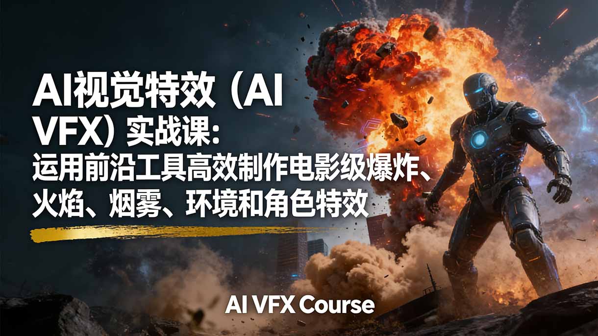 AI视觉特效(AI VFX-Ai创业网