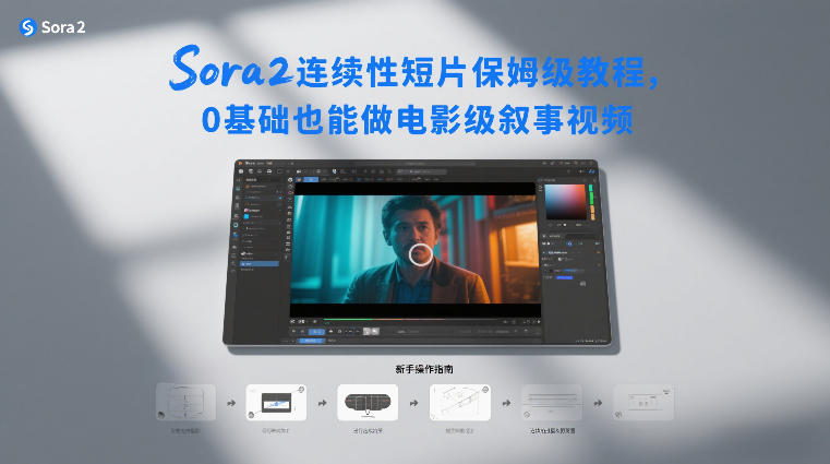 Sora2连续性短片保姆级教程，0基础也能做电影级叙事视频-Ai创业网