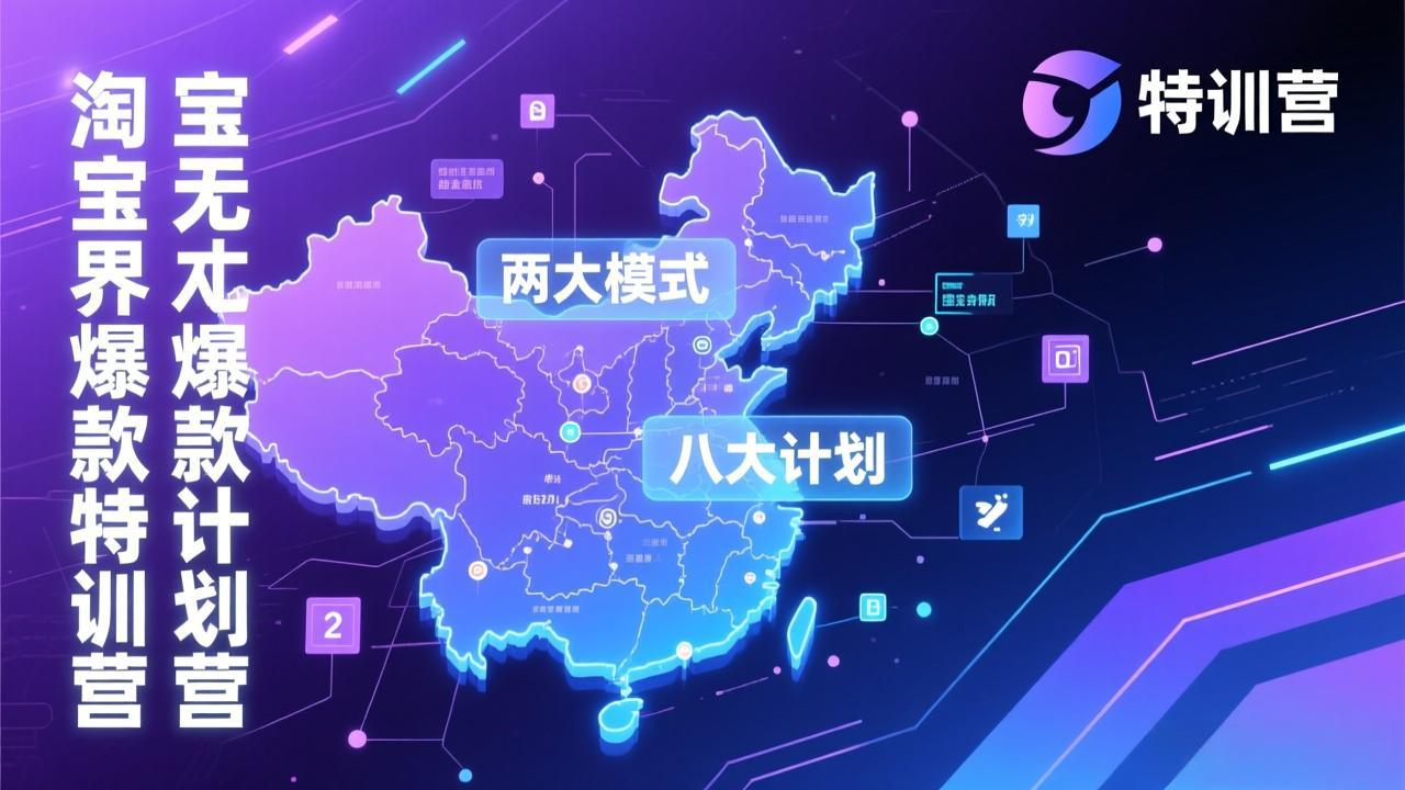 淘宝无界爆款训练营：2026年1月杭州线下高端集训课，3天构建两大模式八大计划体系-Ai创业网