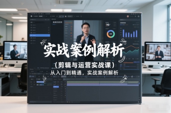 剪辑与运营实战课，从入门到精通，实战案例解析(更新2026)-Ai创业网