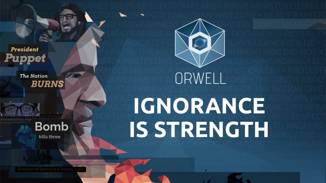 【美版】奥威尔 无知就是力量 .Orwell Ignorance is Strength 中文-Ai创业网