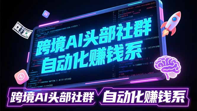 跨境AI头部社群前沿精选：聚焦可落地的AI实战经验，快速构建你的自动化赚钱系-Ai创业网