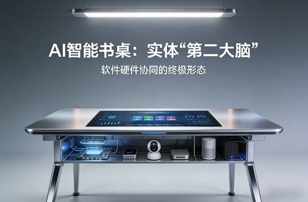 AI智能书桌搭建，构建你的实体“第二大脑”，软件硬件协同的终极形态-Ai创业网