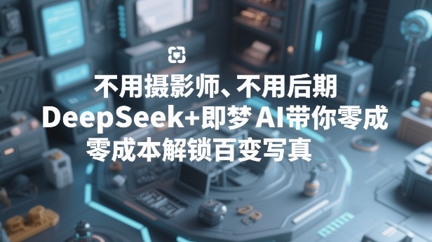 不用摄影师、不用后期，DeepSeek+即梦AI带你零成本解锁百变写真！-Ai创业网