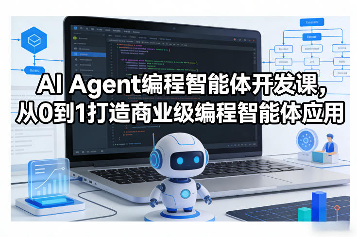 AI Agent编程智能体开发课，从0到1打造商业级编程智能体应用-Ai创业网