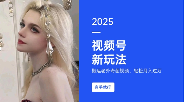 搬运老外奇葩视频，撸视频号分成计划收益，每天只需一小时，新手小白轻松月入过W-Ai创业网