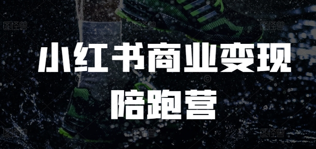 小红书商业变现陪跑营，小红书电商教程-Ai创业网