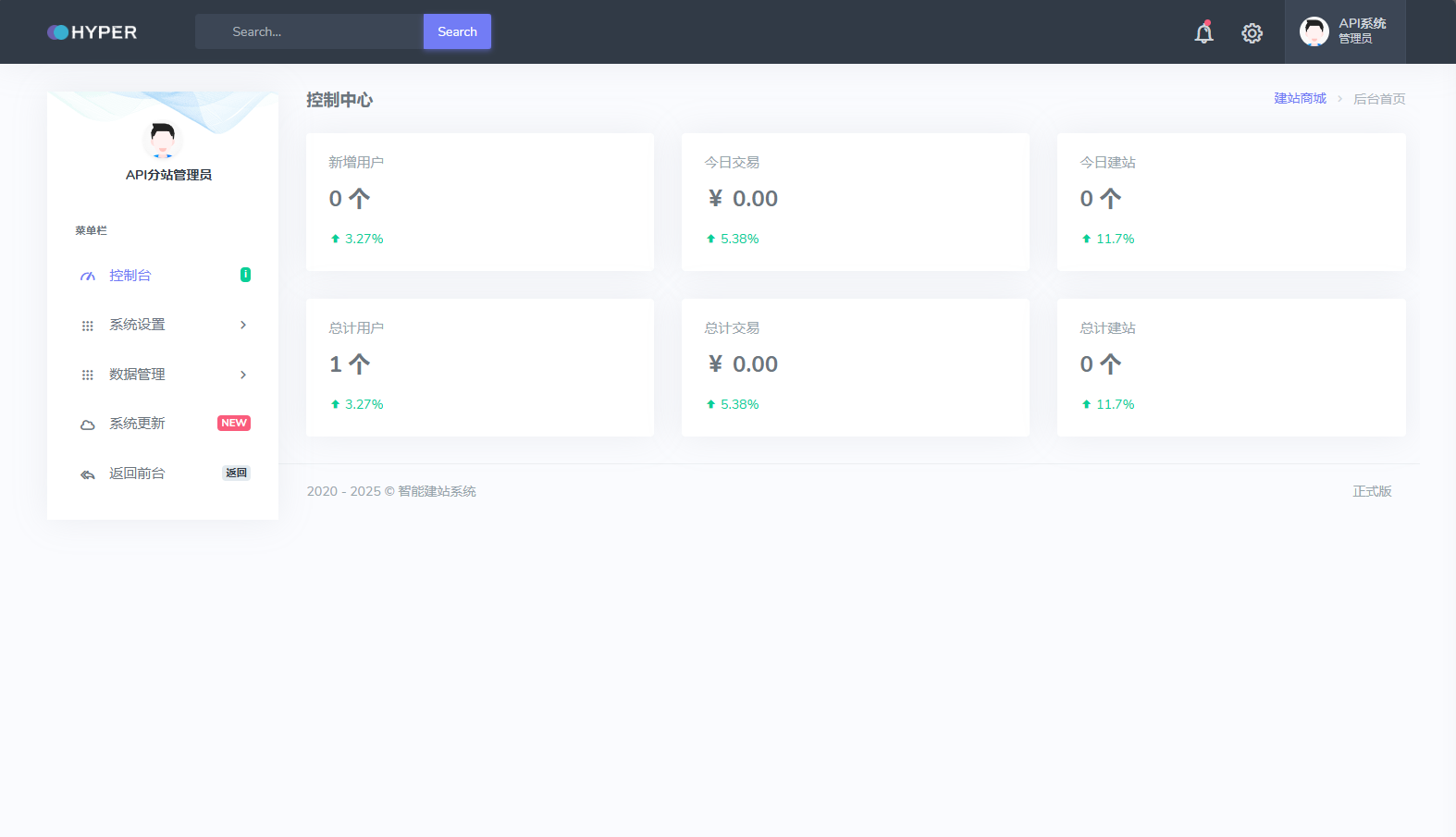 2025最新宝塔API一键建站系统源码-Ai创业网