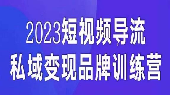 短视频导流·私域变现先导课，5天带你短视频流量实现私域变现-Ai创业网