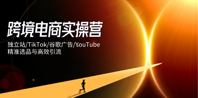跨境电商实操营：独立站/TikTok/谷歌广告/YouTube，精准选品与高效引流-Ai创业网