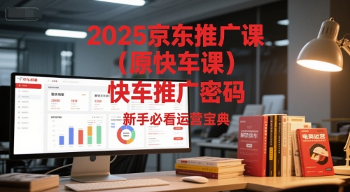 2025京东推广课(原快车课)解锁京东快车推广密码，新手必看运营宝典-Ai创业网