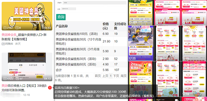 美团神券/神会员_入门级教程，外卖券膨胀推广项目【蓝海市场攻略】-Ai创业网