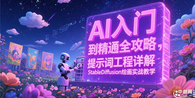 AI入门到精通全攻略，提示词工程详解，StableDiffusion绘画实战教学-Ai创业网