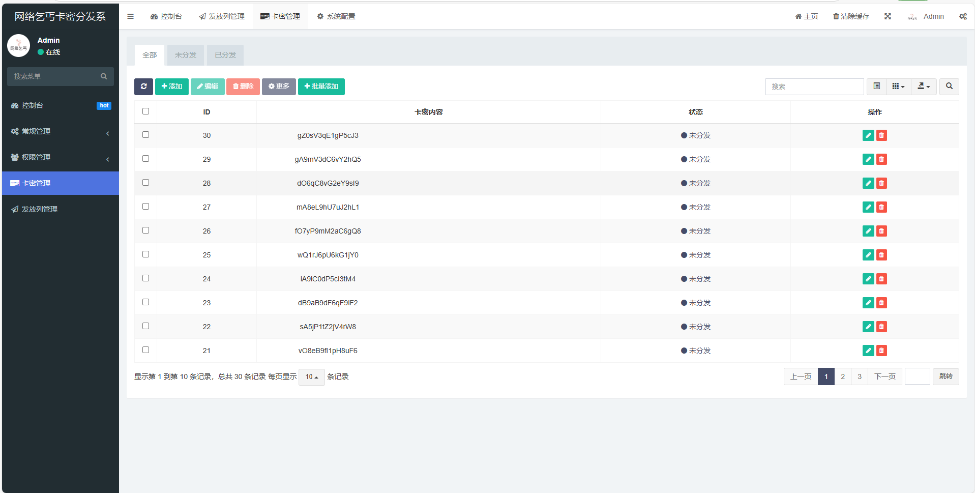 卡密分发系统源码 激活码自动发放系统-Ai创业网