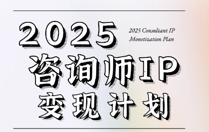 7天构建咨询师变现系统，2025咨询师IP变现计划训练营-Ai创业网