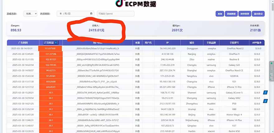 抖音官方小游戏2025全网最新玩法，暴利赚钱项目，单机日入2000+-Ai创业网