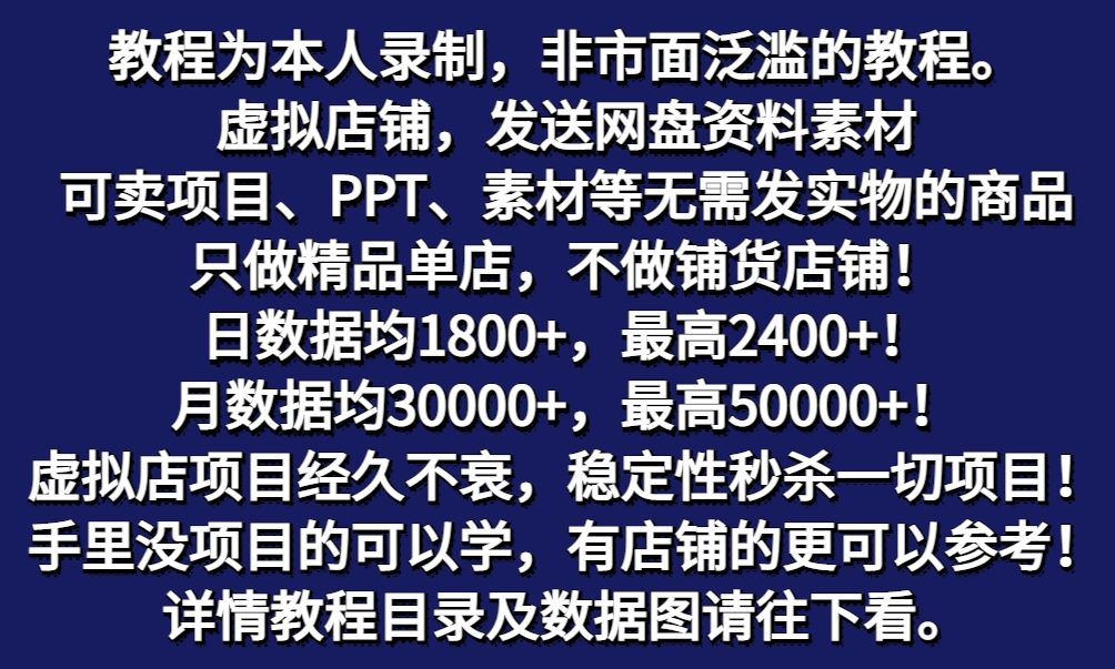 图片[1]-拼多多虚拟店铺项目，电脑挂机自动发货，单店日利润300+-Ai创业网