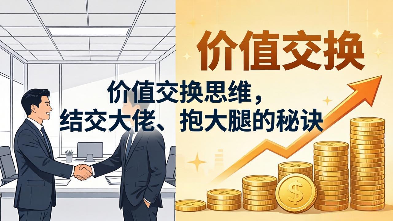某付费文章：价值交换思维，结交大佬、抱大腿的秘诀-Ai创业网