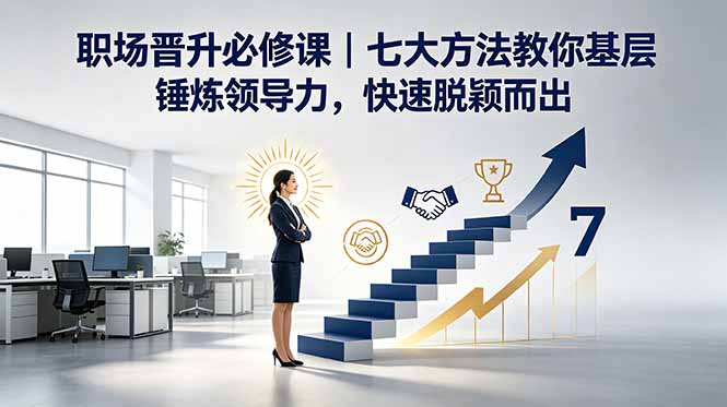 付费文章：职场晋升必修课｜七大方法教你基层锤炼领导力，快速脱颖而出-Ai创业网