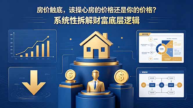 付费文章：房价触底，该操心房的价格还是你的价格？系统性拆解财富底层逻辑-Ai创业网