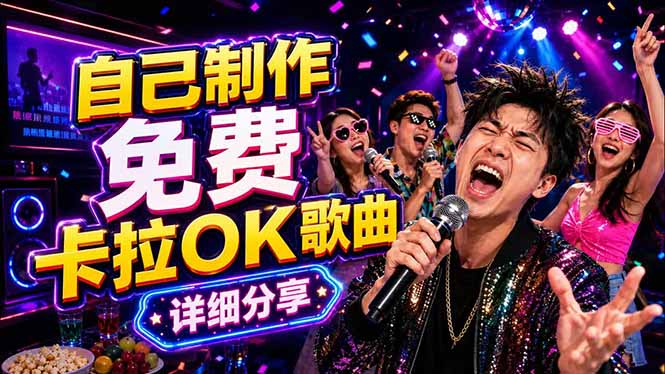 免费卡拉OK歌曲制作全攻略:音轨分离字幕制作,零基础快速做出专业K歌视频-Ai创业网